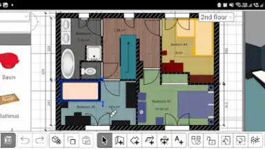 Capture d'écran de Sweet Home 3D 3