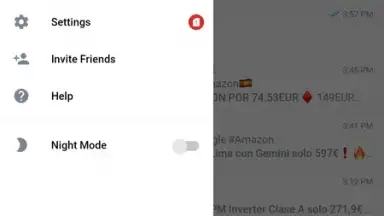 Capture d'écran de Telegram X 1