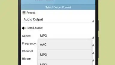 Capture d'écran de MP3 Converter 4