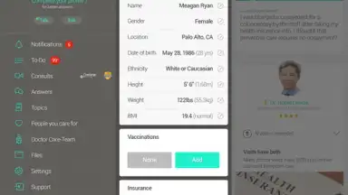 Capture d'écran de HealthTap 11