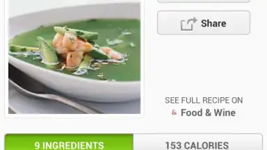 Capture d'écran de Recipes & Nutrition 18