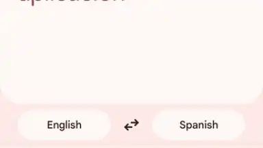 Capture d'écran de Google Translate 13