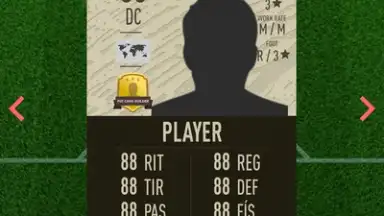 Capture d'écran de FUT Card Builder 20 1