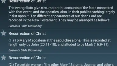 Capture d'écran de The Bible Dictionary 7