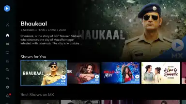 Capture d'écran de MX Player TV 1