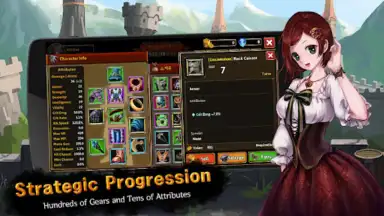 Capture d'écran de The Dark RPG: 2D Pixel Game 10