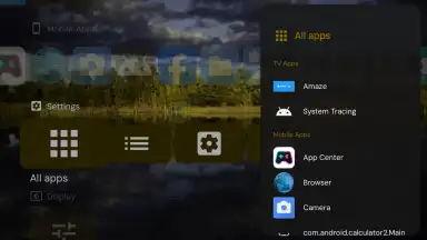 Capture d'écran de Projectivy Launcher 6