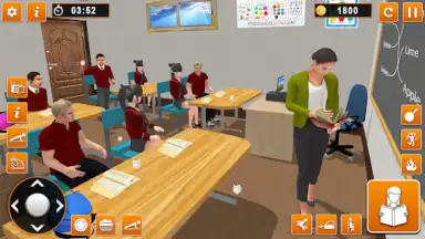 Capture d'écran de High School Teacher Games Life 3