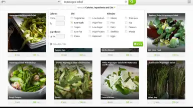 Capture d'écran de Recipes & Nutrition 9