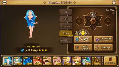 Capture d'écran de Summoners War 15