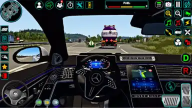 Capture d'écran de Real School Car Games 3D Sim 3