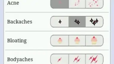 Capture d'écran de Period Tracker 2