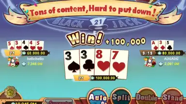 Capture d'écran de Blackjack Maniac 3