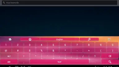 Capture d'écran de Pink Keyboard 7