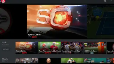 Capture d'écran de WatchESPN 8