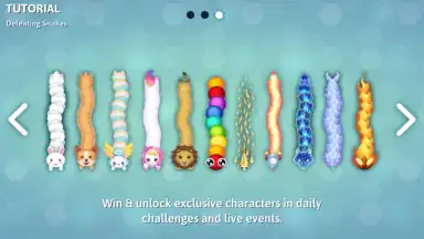 Capture d'écran de Snake.io 2