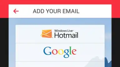 Capture d'écran de myMail 7