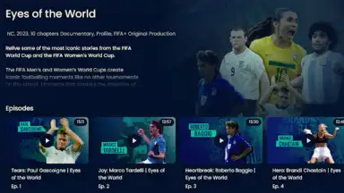 Capture d'écran de FIFA+ | Football entertainment 5