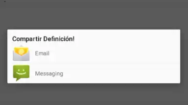 Capture d'écran de Diccionario Bíblico 1