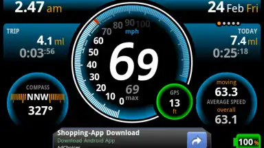 Capture d'écran de Ulysse Speedometer 6