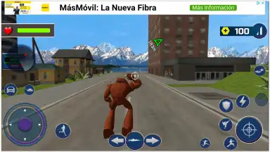 Capture d'écran de Bear Rope Hero Vice Town 4