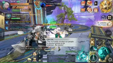 Capture d'écran de Astral Soul Rising 3
