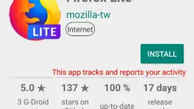 Capture d'écran de G-Droid 1