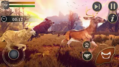 Capture d'écran de The Wild Wolf Animal Simulator 1