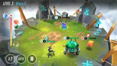 Capture d'écran de Heroes of Rings - Dragon War 3