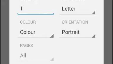 Capture d'écran de Samsung Print Service Plugin 7