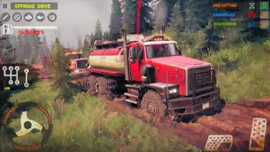 Capture d'écran de Offroad Mudrunner Games 3D 1