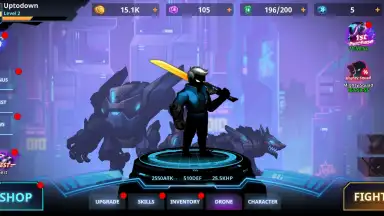 Capture d'écran de Cyber Fighters 2