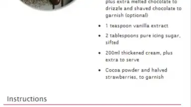 Capture d'écran de No-Bake Desserts 1