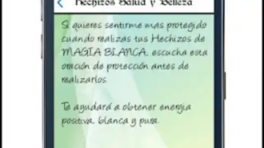 Capture d'écran de Hechizos salud y belleza 1
