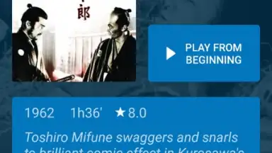 Capture d'écran de NOVA Video Player 5