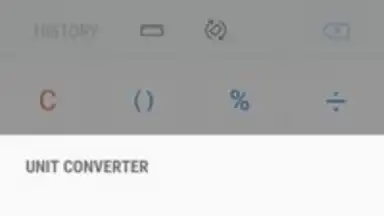 Capture d'écran de Samsung Calculator 4