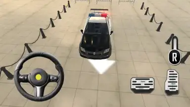Capture d'écran de Police Car Parking Simulator 2