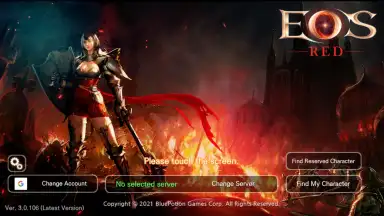 Capture d'écran de EOS RED 3