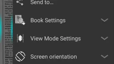 Capture d'écran de EBookDroid 2