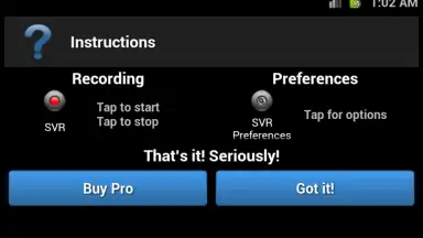 Capture d'écran de Secret Video Recorder (Android 1X) 11