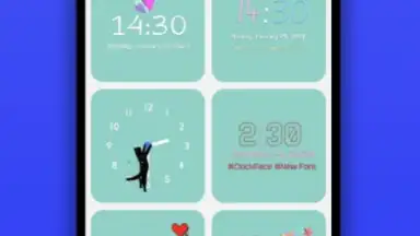 Capture d'écran de Samsung Watch ClockFace 4