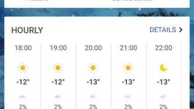 Capture d'écran de Apex Weather 6