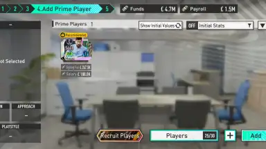 Capture d'écran de SEGA Football Club Champions 5