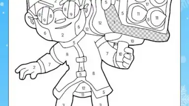 Capture d'écran de Coloring Brawl Stars 5