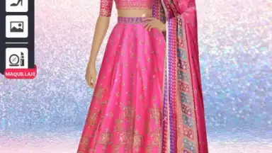Capture d'écran de Indian Fashion Dressup Stylist 12