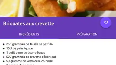 Capture d'écran de Recettes du Ramadan 9