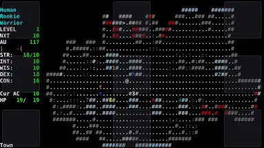 Capture d'écran de Angband (Angdroid) 9