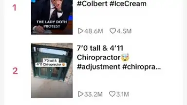 Capture d'écran de TikTok Studio 2