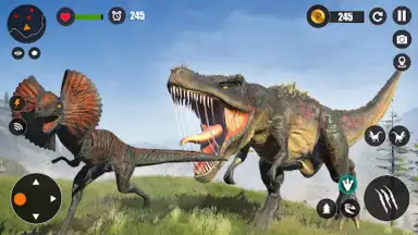 Capture d'écran de Real Dinosaur Simulator Games 2