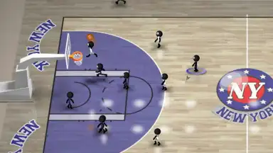 Capture d'écran de Stickman Basketball 1